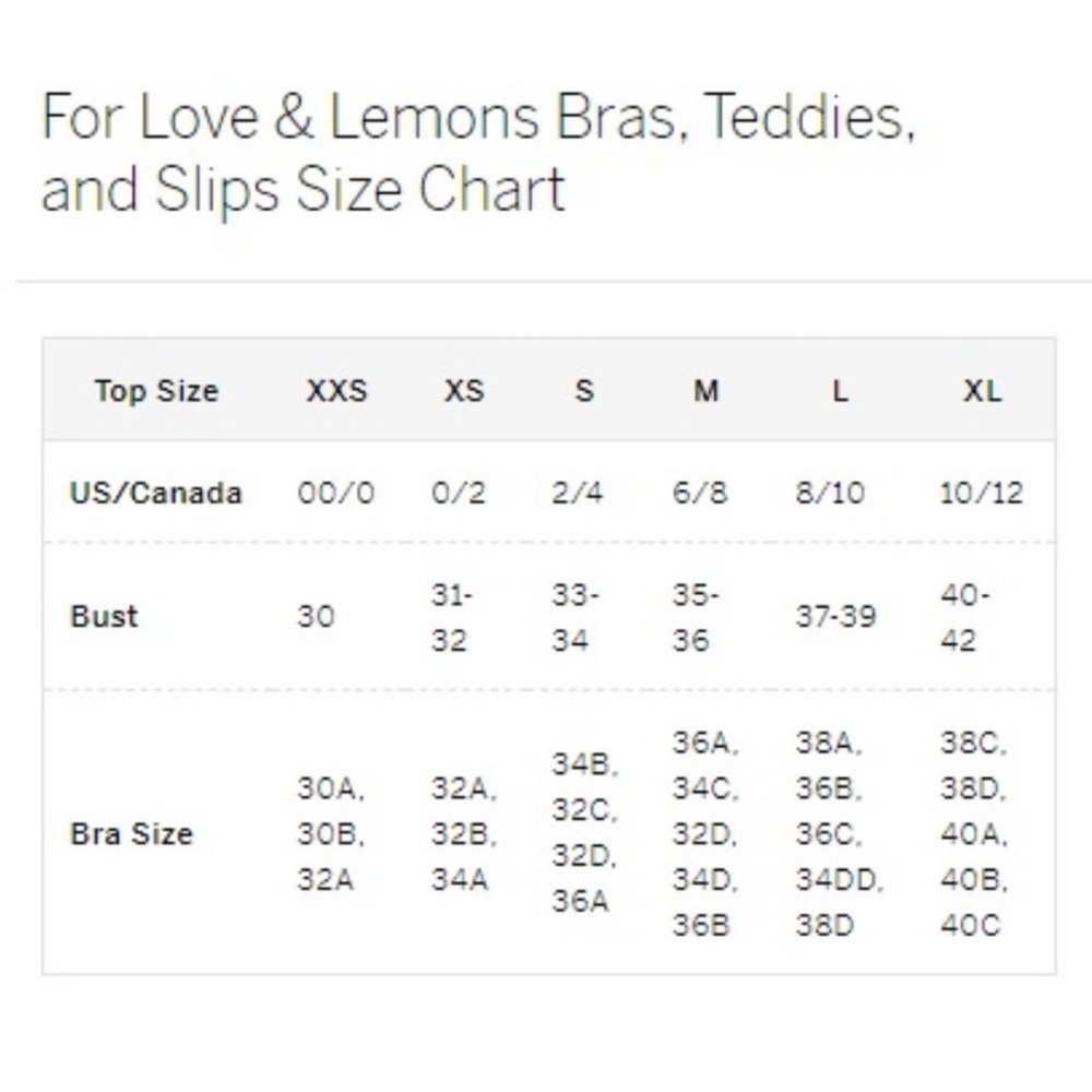 Victoria’s Secret For Love and Lemons lace underwire women’s bra - Picture 4 of 5